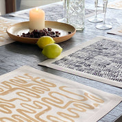 Set de Individuales Black - Impermeables