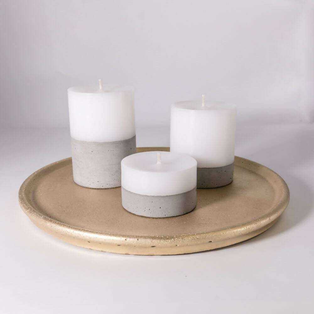 Conjunto 19B Bandeja Dorada Küme