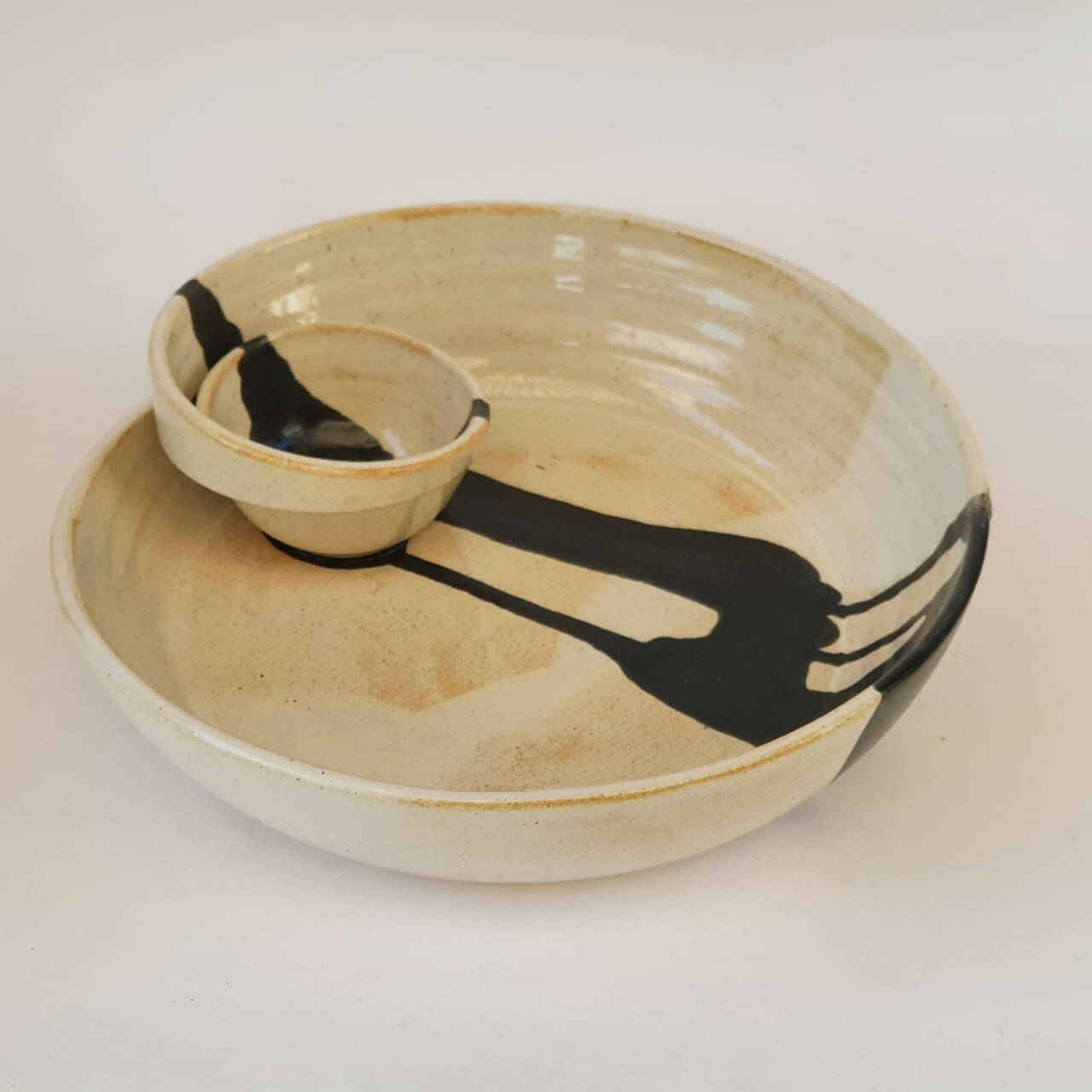 Fuente con pocillo Patagonia