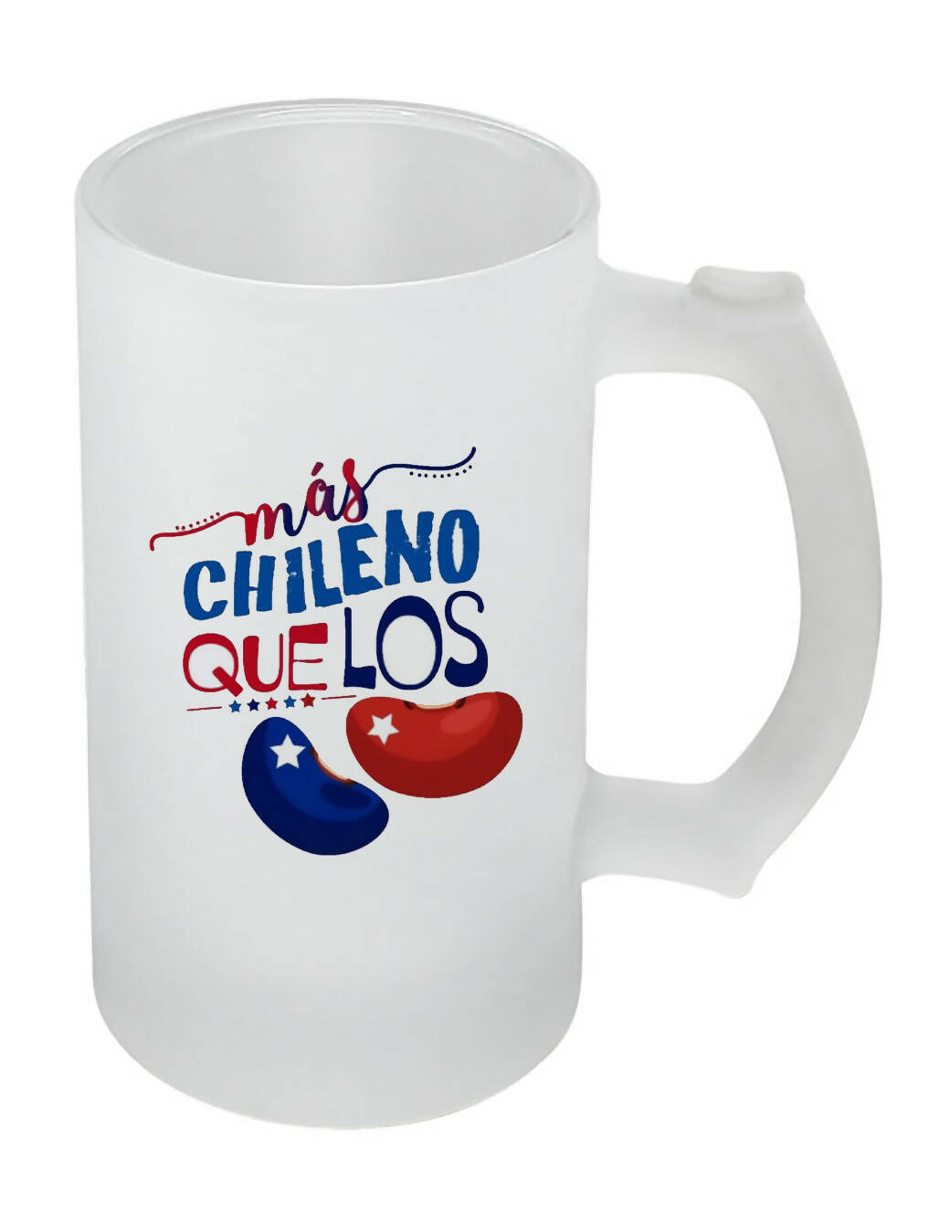 Shopero empavonado "Más chileno que los porotos"