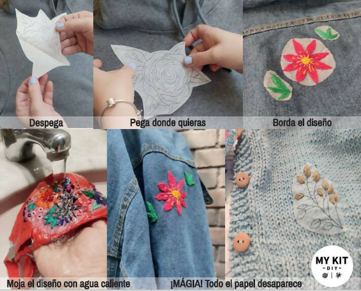 KIT PARCHES PARA BORDAR