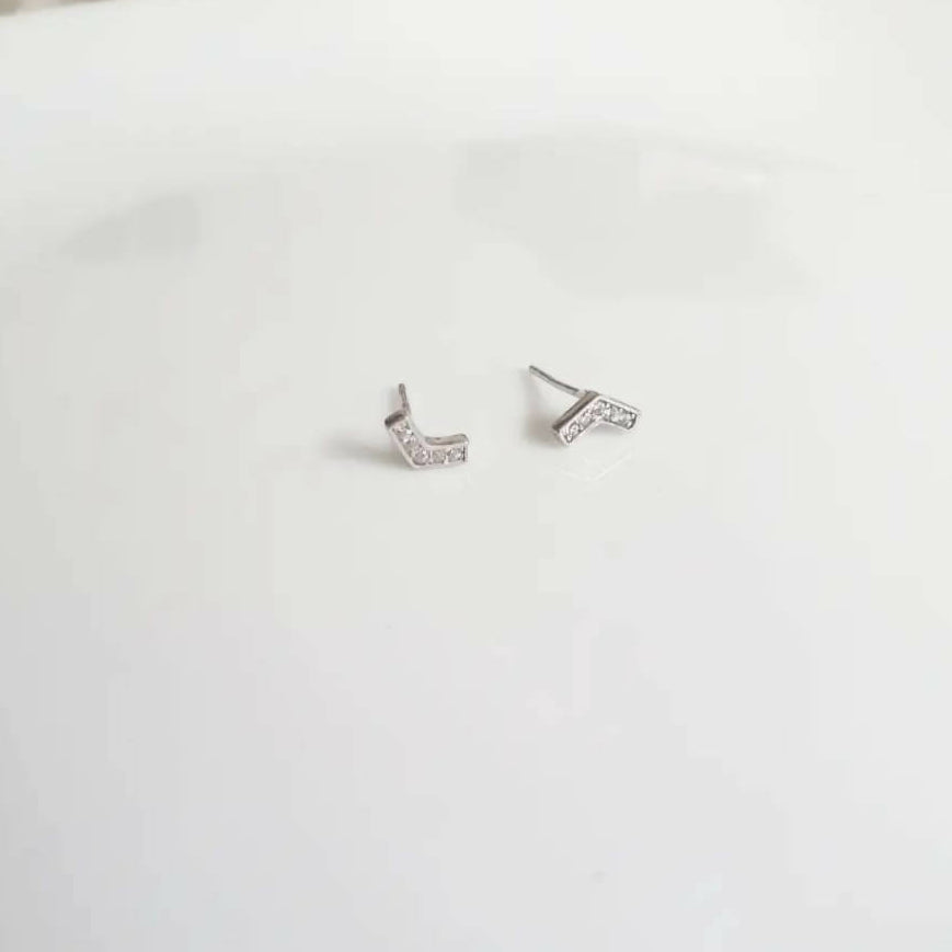 AROS PUNTA DE FLECHA PLATA