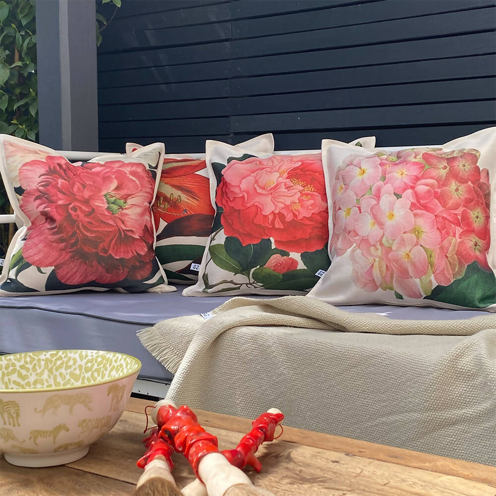 Cojín Hortensia - 45 x 45