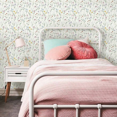 BLOSSOM BLANCO Murales de Vinilo Autoadhesivos 33x33cm