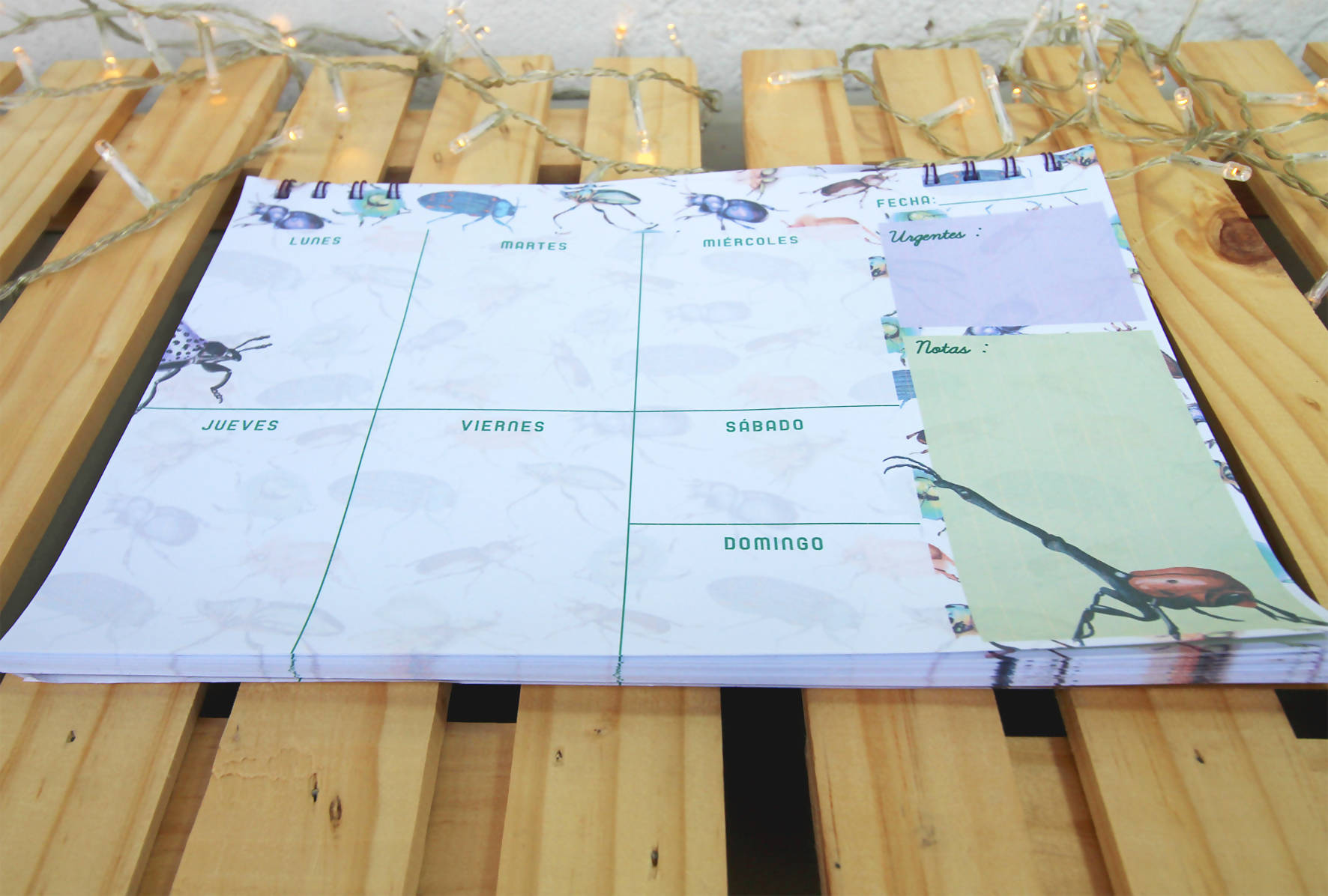 Planer Semanal - Loco x por los escrabajos