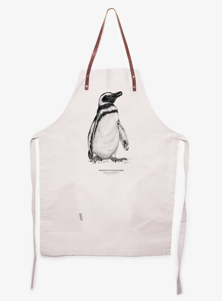 Delantal Pingüino - Creado en Chile