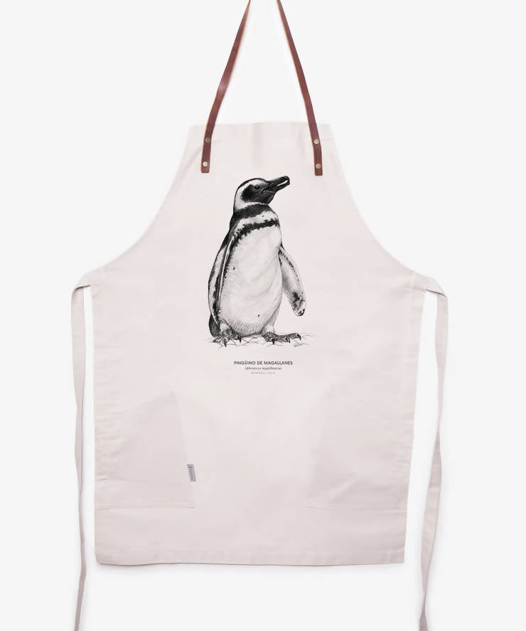 Delantal Pingüino - Creado en Chile