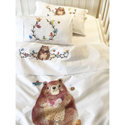 Cubreplumón Oso Corazón