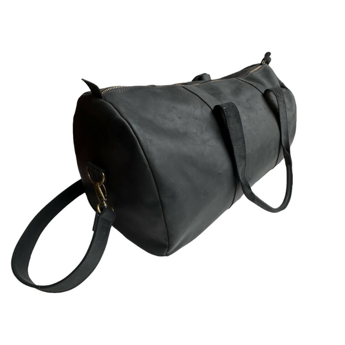 Bolso de viaje de Cuero Negro