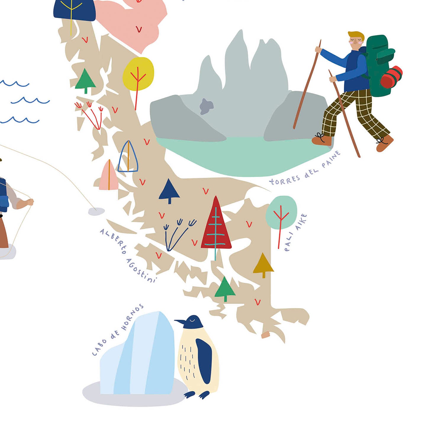 Parques Nacionales de Chile - Lámina