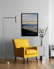 Poster Explora Antártica - Lámina