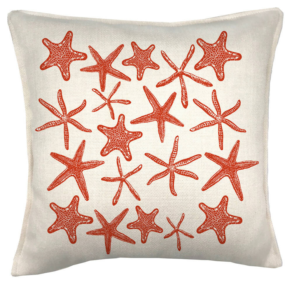 Cojín Estrellas rojo - 45 x 45