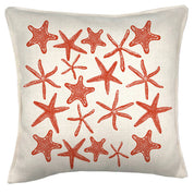 Cojín Estrellas rojo - 45 x 45