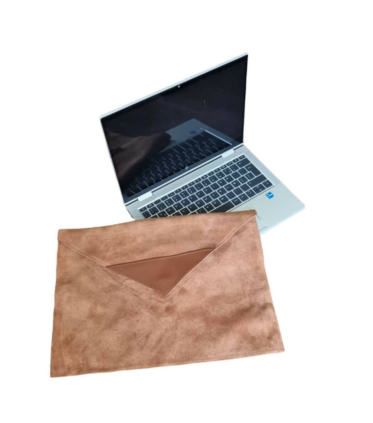 Funda 15'4 Notebook de cuero reno Café Habano