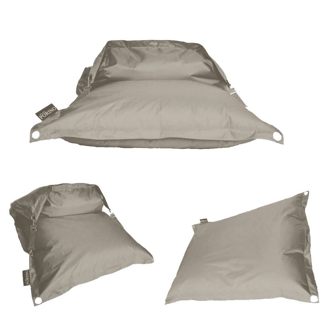 Puf PORINO GRAY SAND