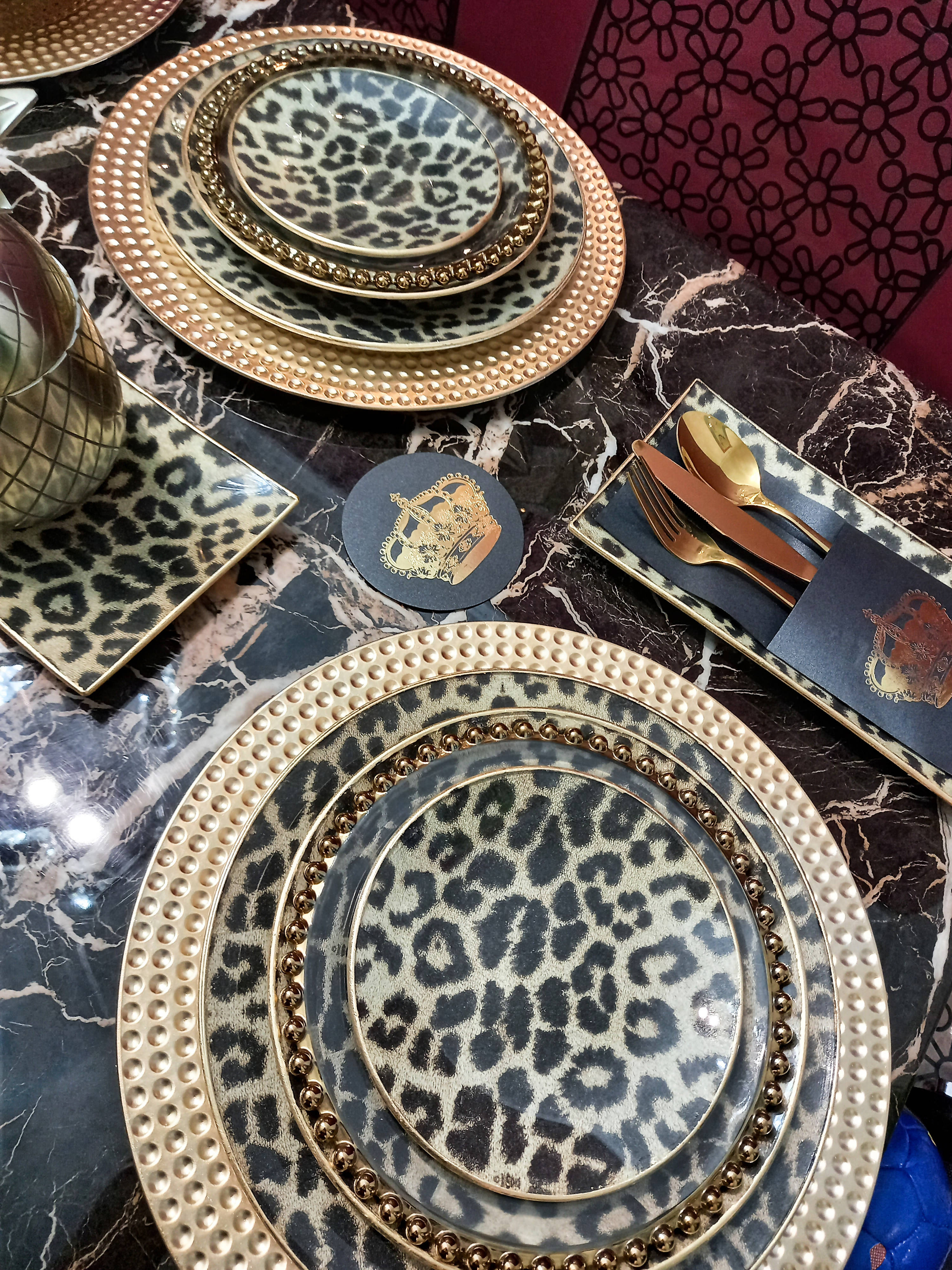 Plato fondo Print redondo