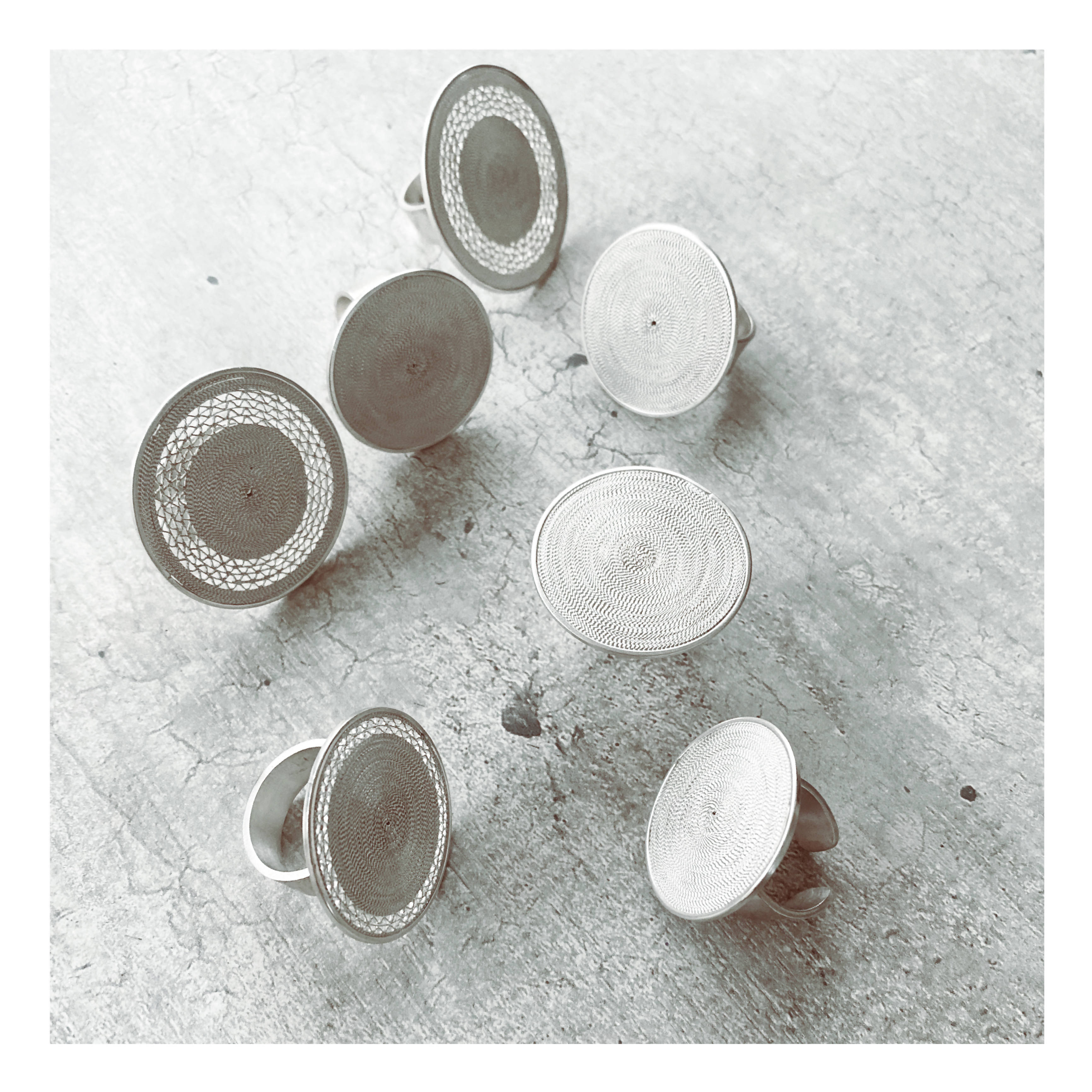 Anillo plata diseño