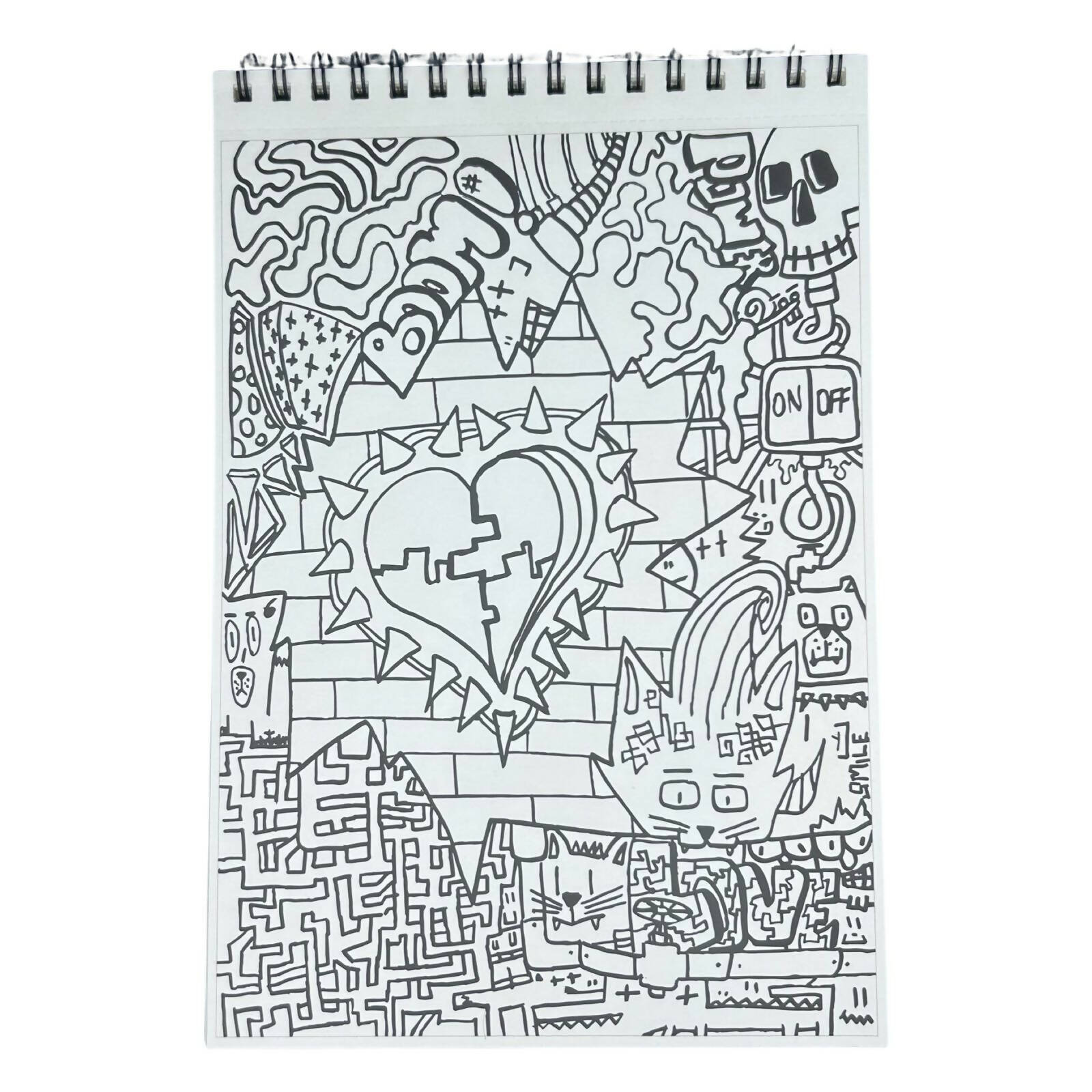 Libro para Pintar de Fatty Azzid