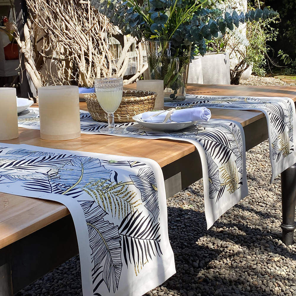 Camino de Mesa Tropical - Linet Natural