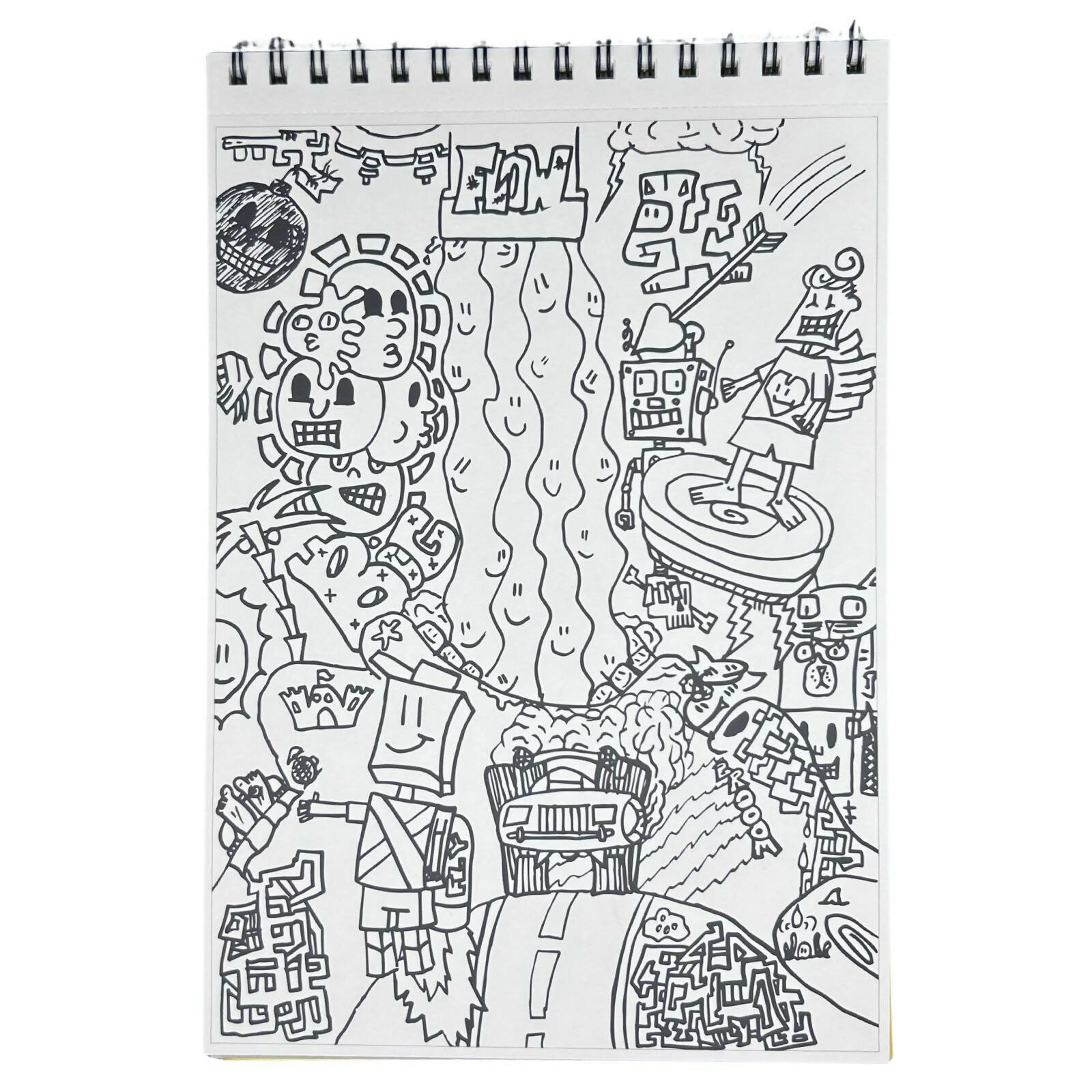 Libro para Pintar de Fatty Azzid