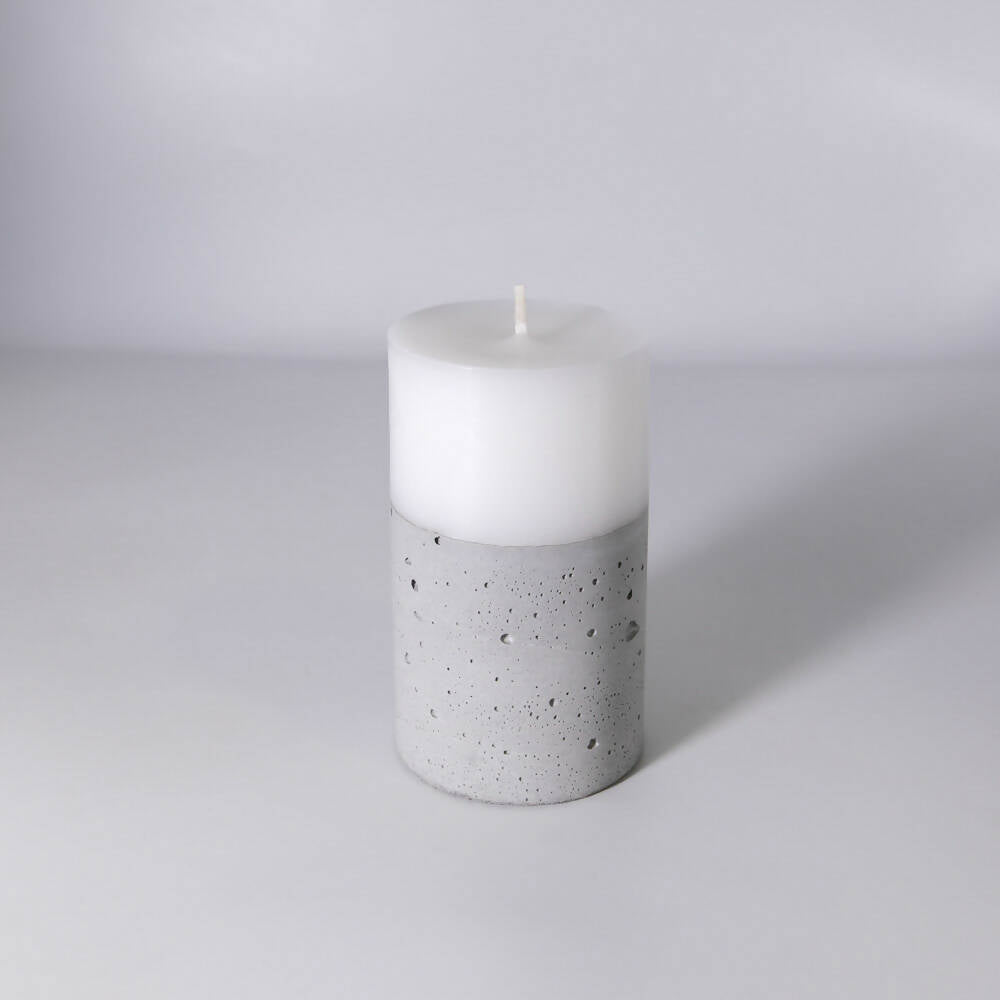 Vela con Hormigon Natural 12x7cm Küme