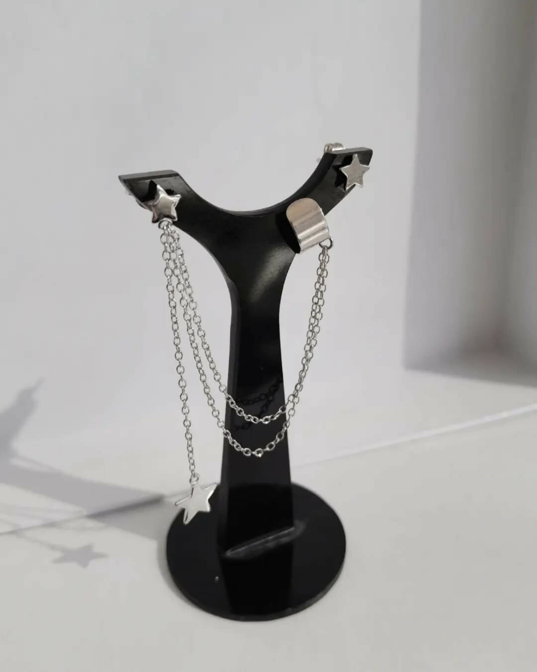 Aro estrellas con cadena + cuff