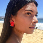 Aros Ala Mini Tatochila con pin plata