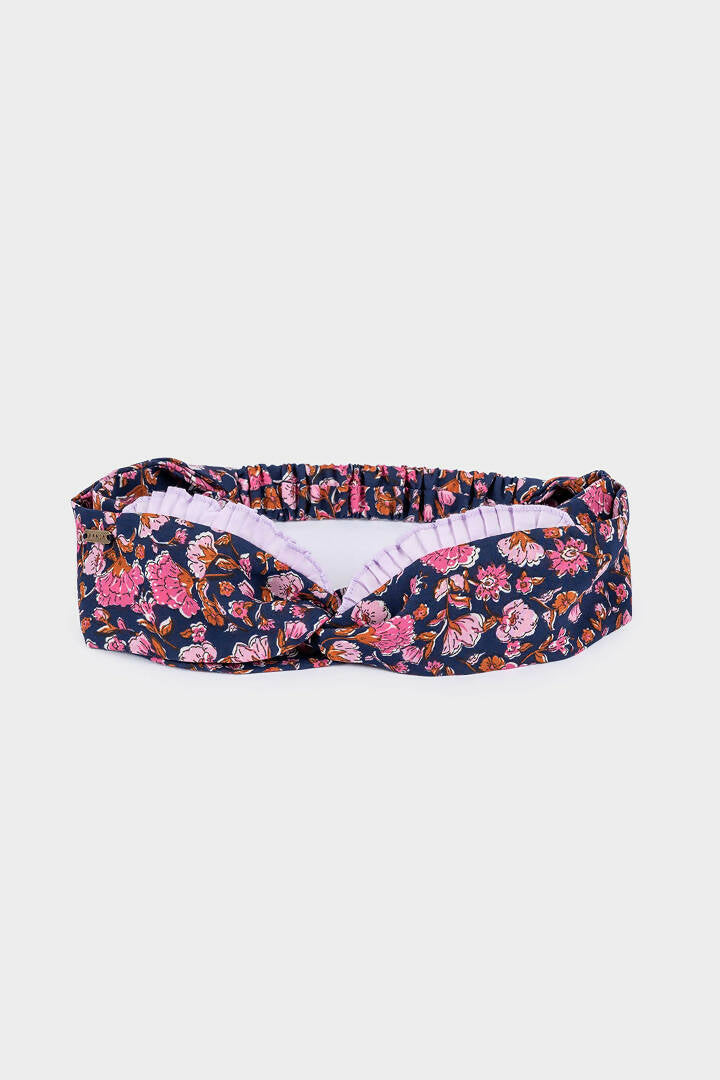 Cintillo Turbante Lavanda Floral