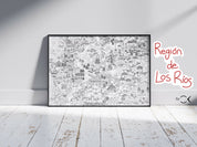 PONLE COLOR A REGIÓN LOS RIOS