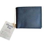 Billetera Hombre Cuero Negra