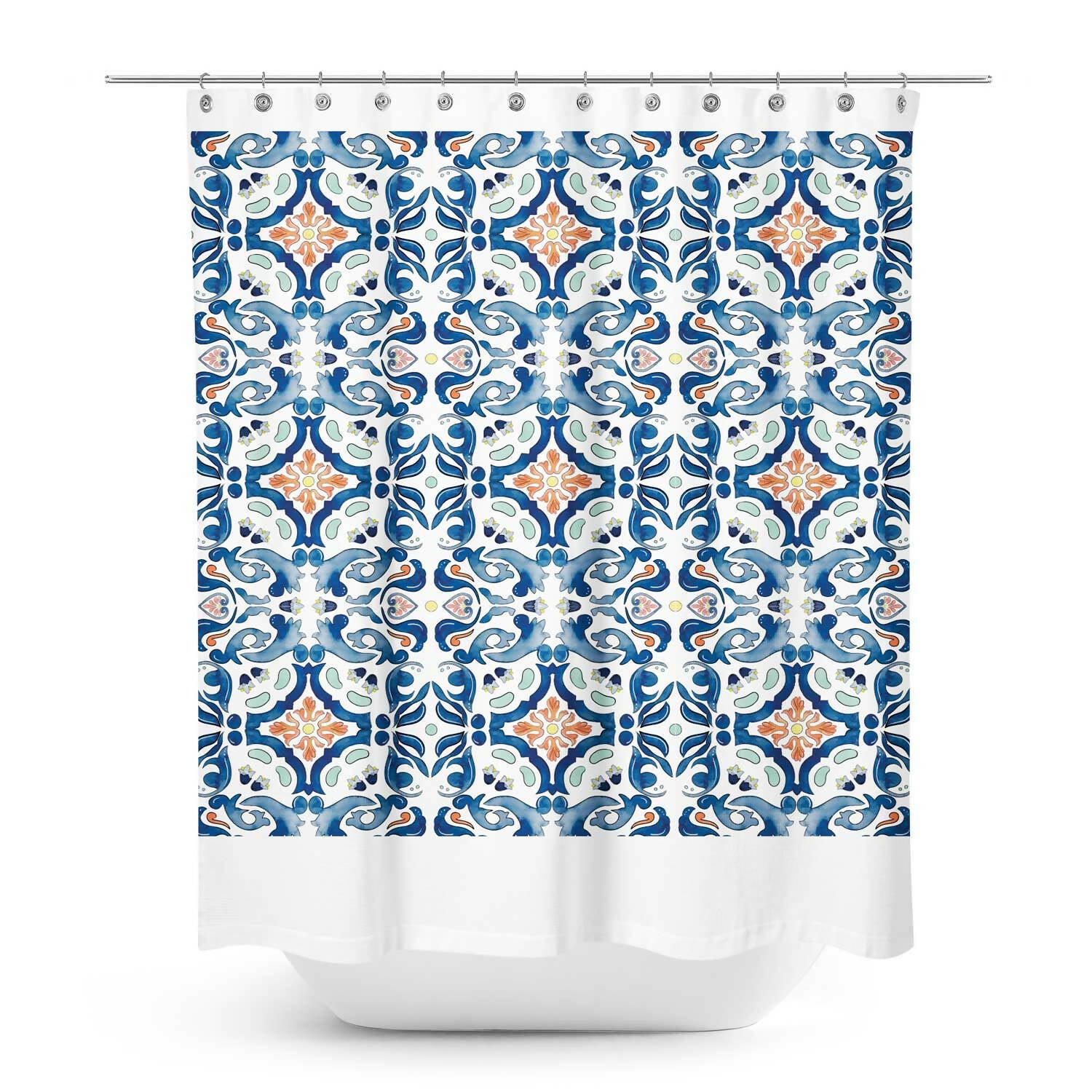 Cortina de baño mosaico Paper Home