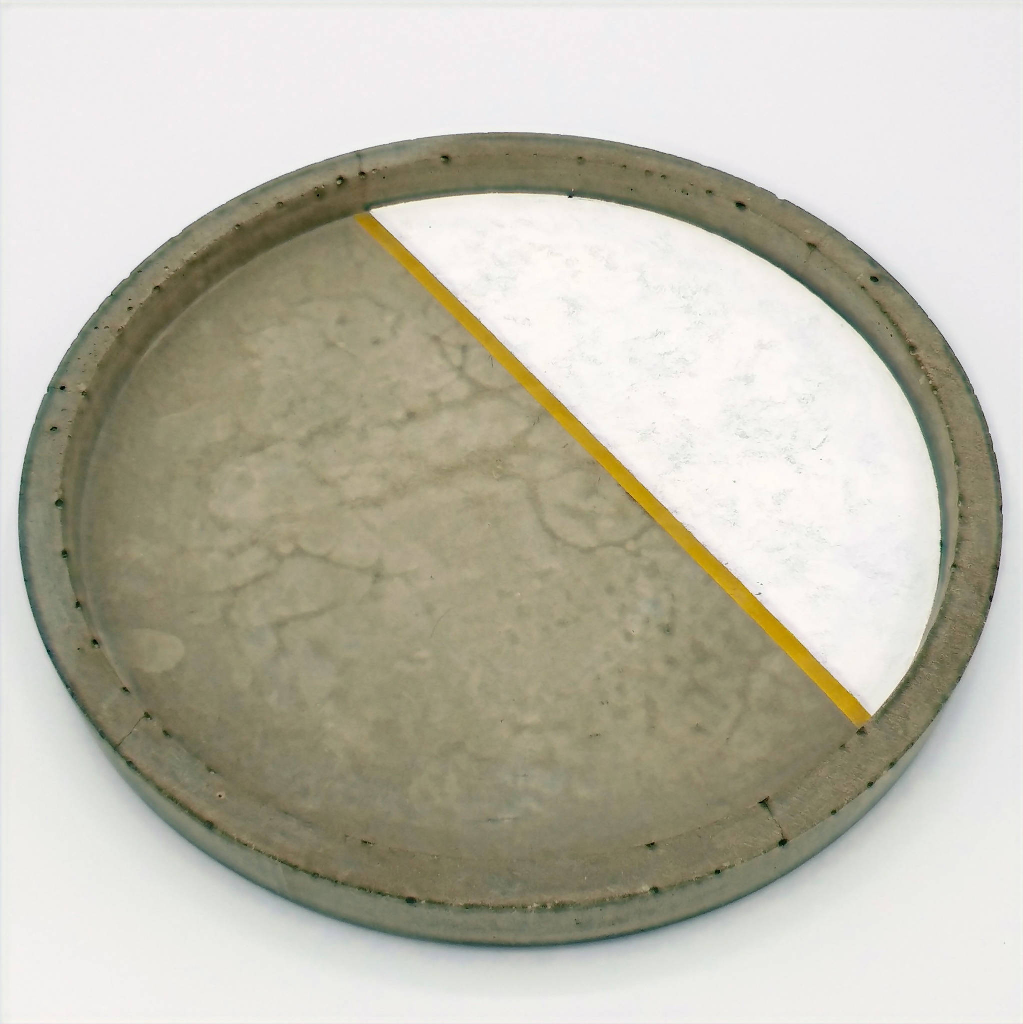 BANDEJA DECORATIVA DE HORMIGON, COLECCIÓN BRANN