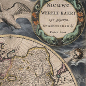 Mapa Mundi Tierra Nueva - Lámina