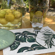 Set de Individuales Philodendro - Linet Natural