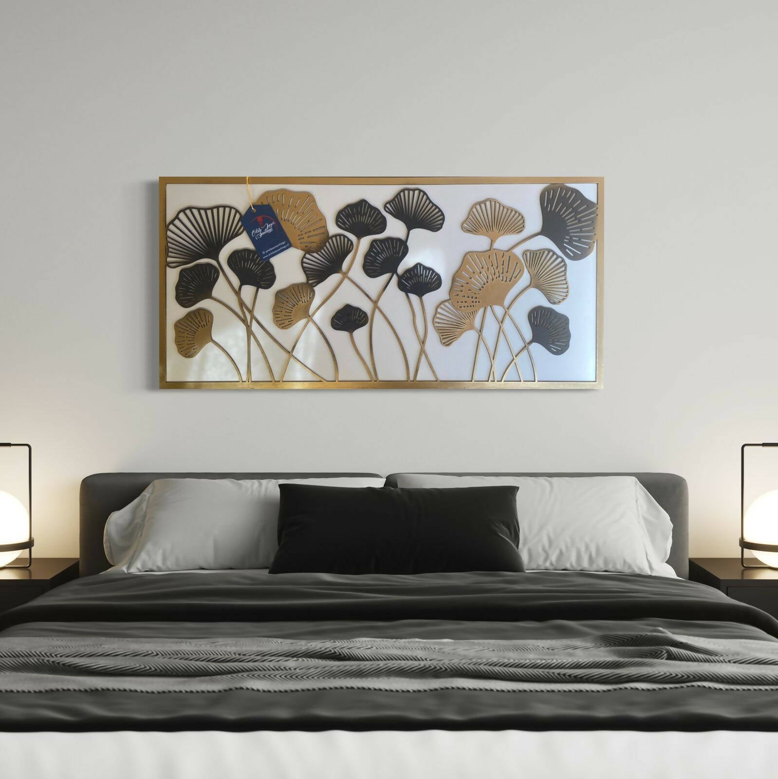 (A PEDIDO) Cuadro amapolas 120x57cm