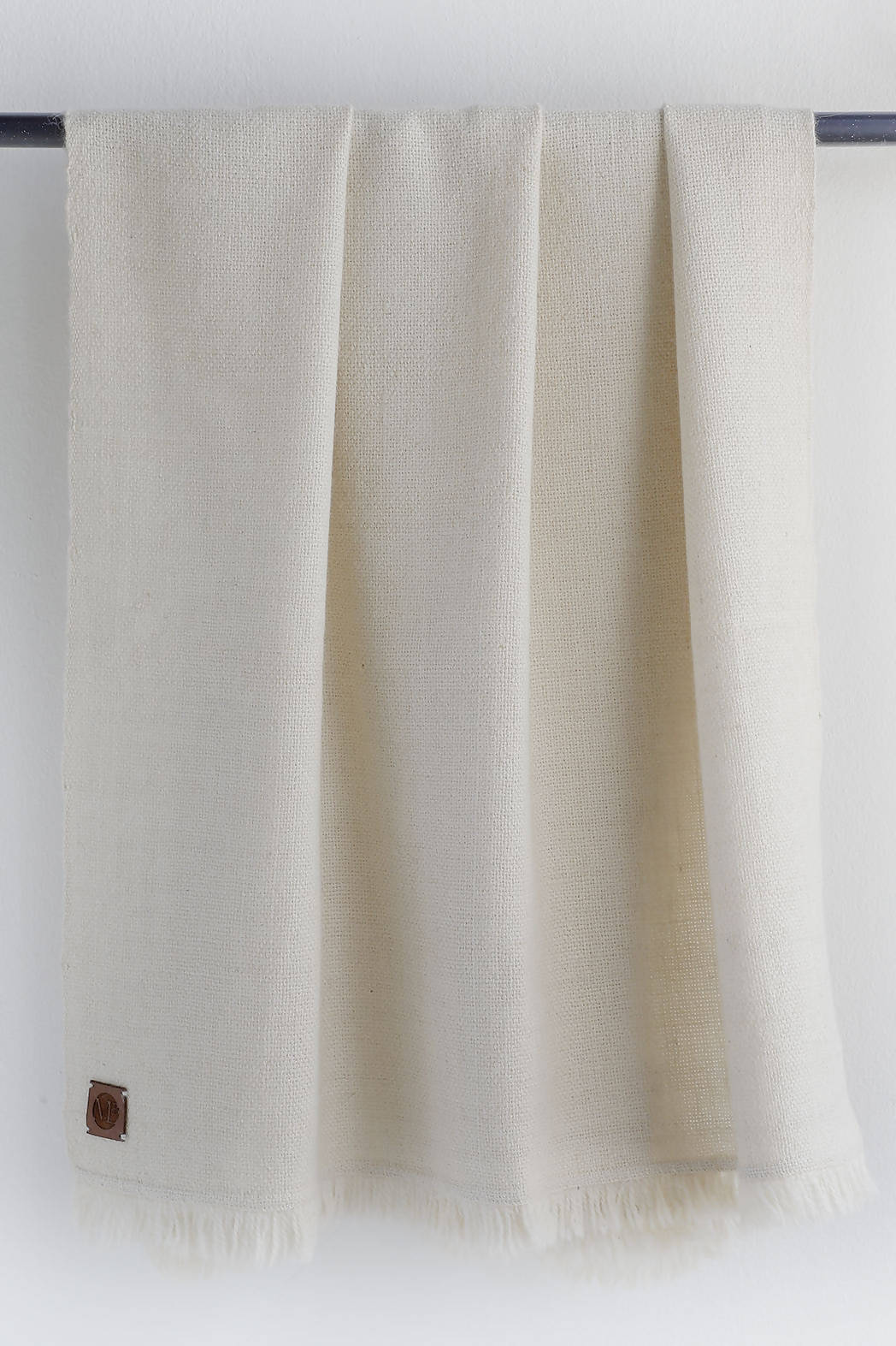 Chal o manta de guagua color crudo