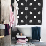 Baldosa Estrella Negra