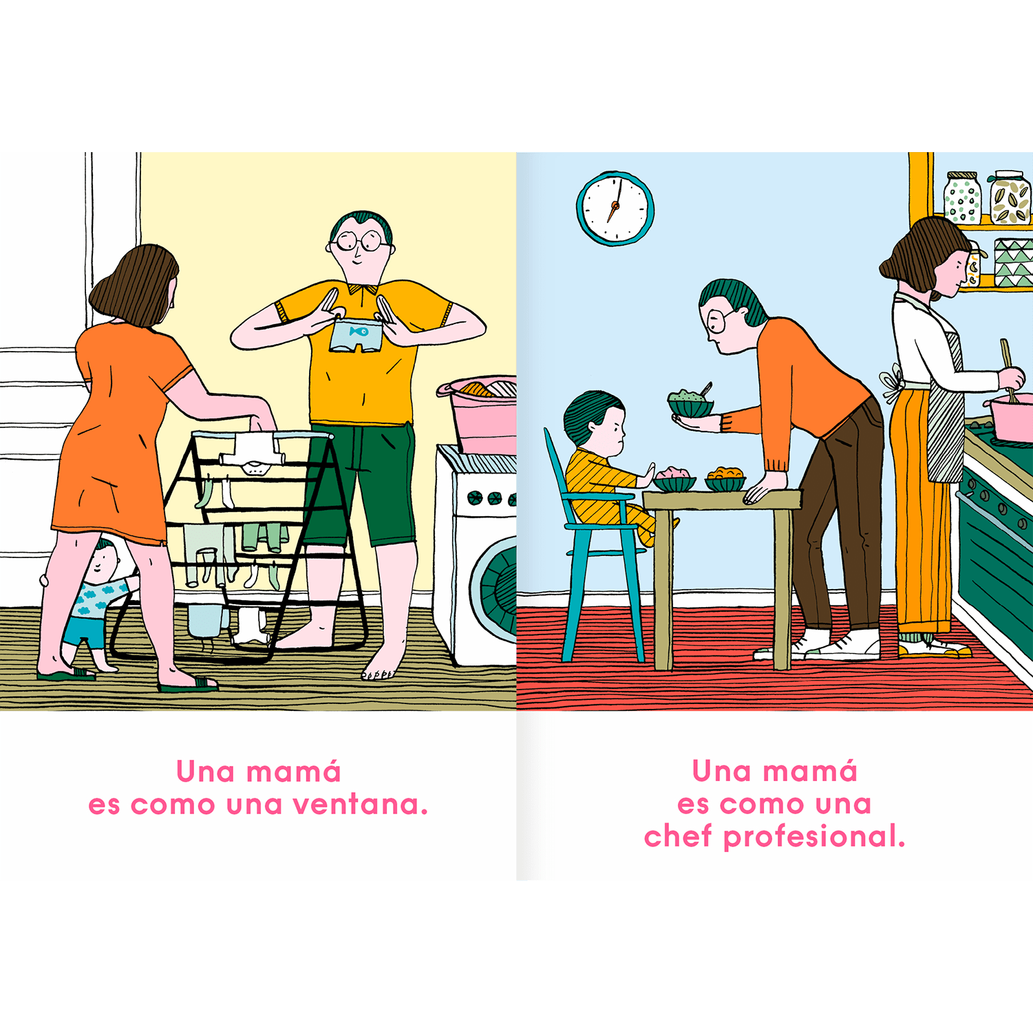 Una mamá es como una casa
