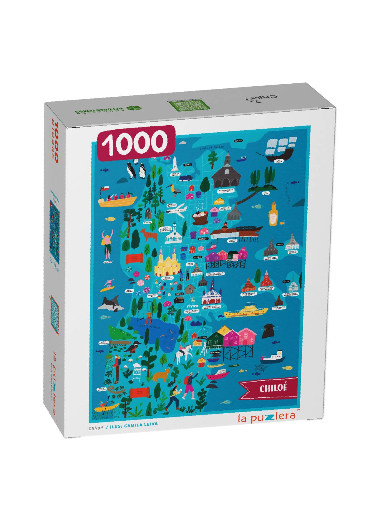 Puzzle Chiloé 1000 Piezas