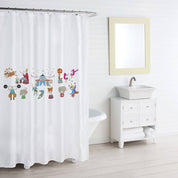 Cortina de baño Circo