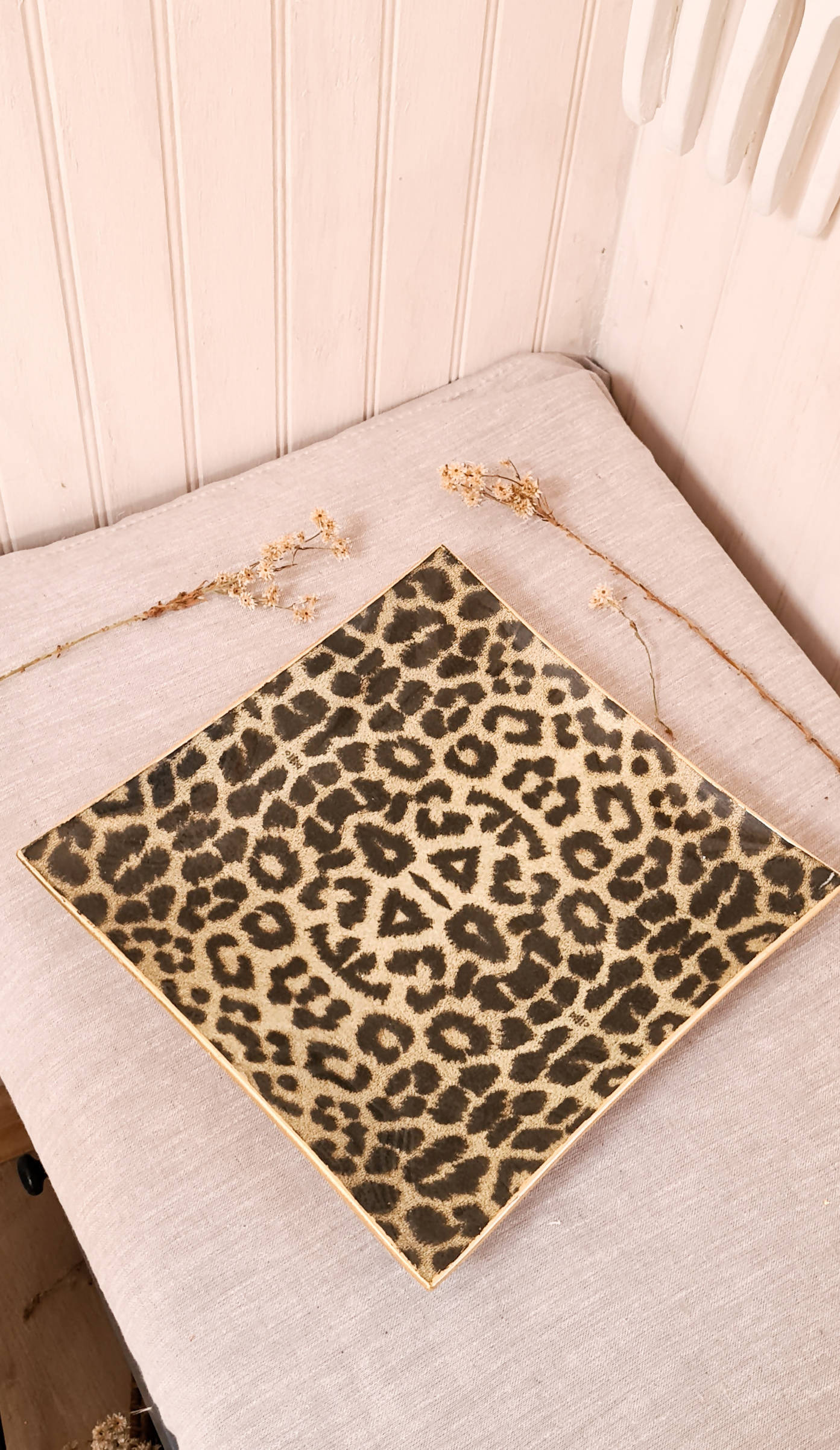 Plato Fondo Print cuadrado