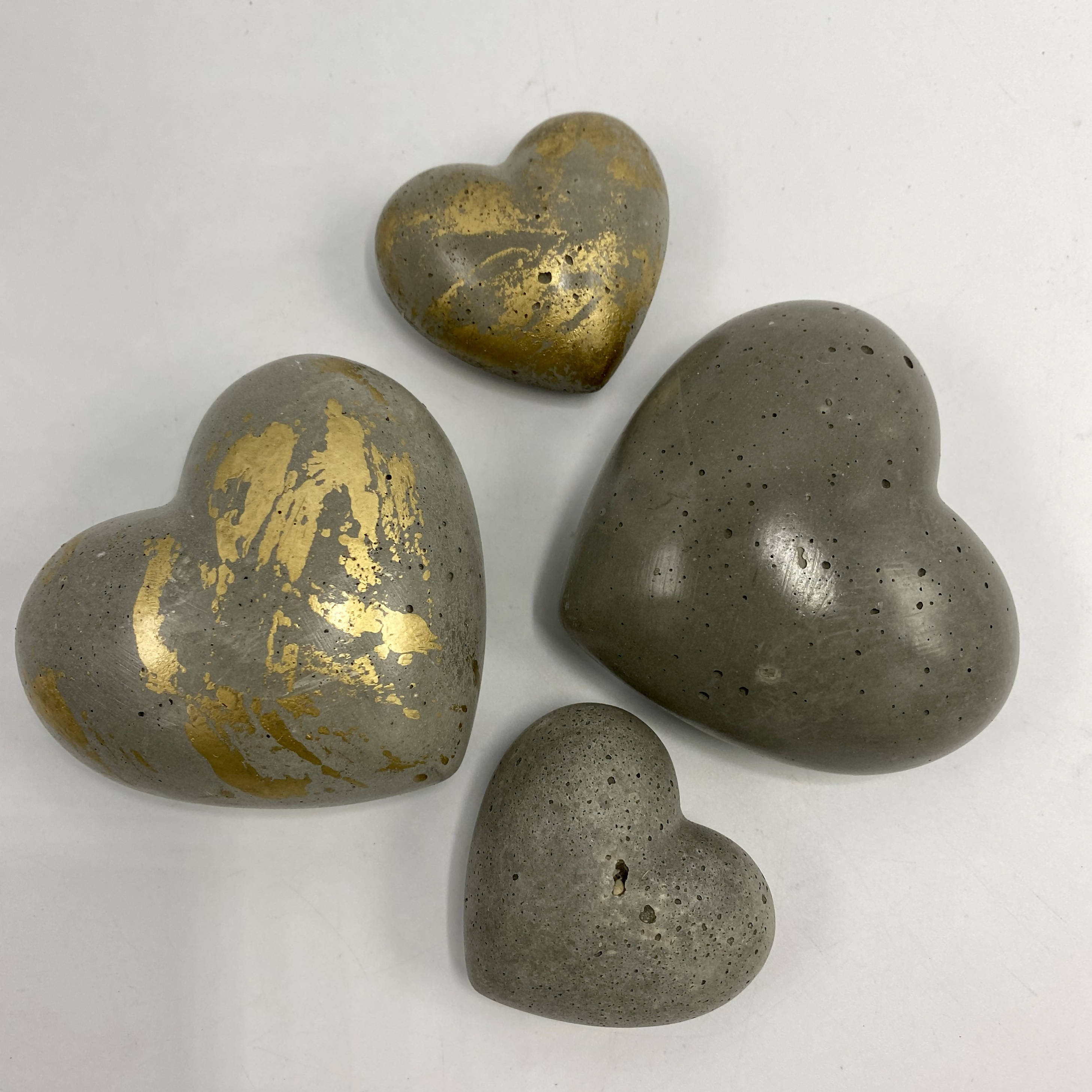 DUO CORAZONES HORMIGÓN