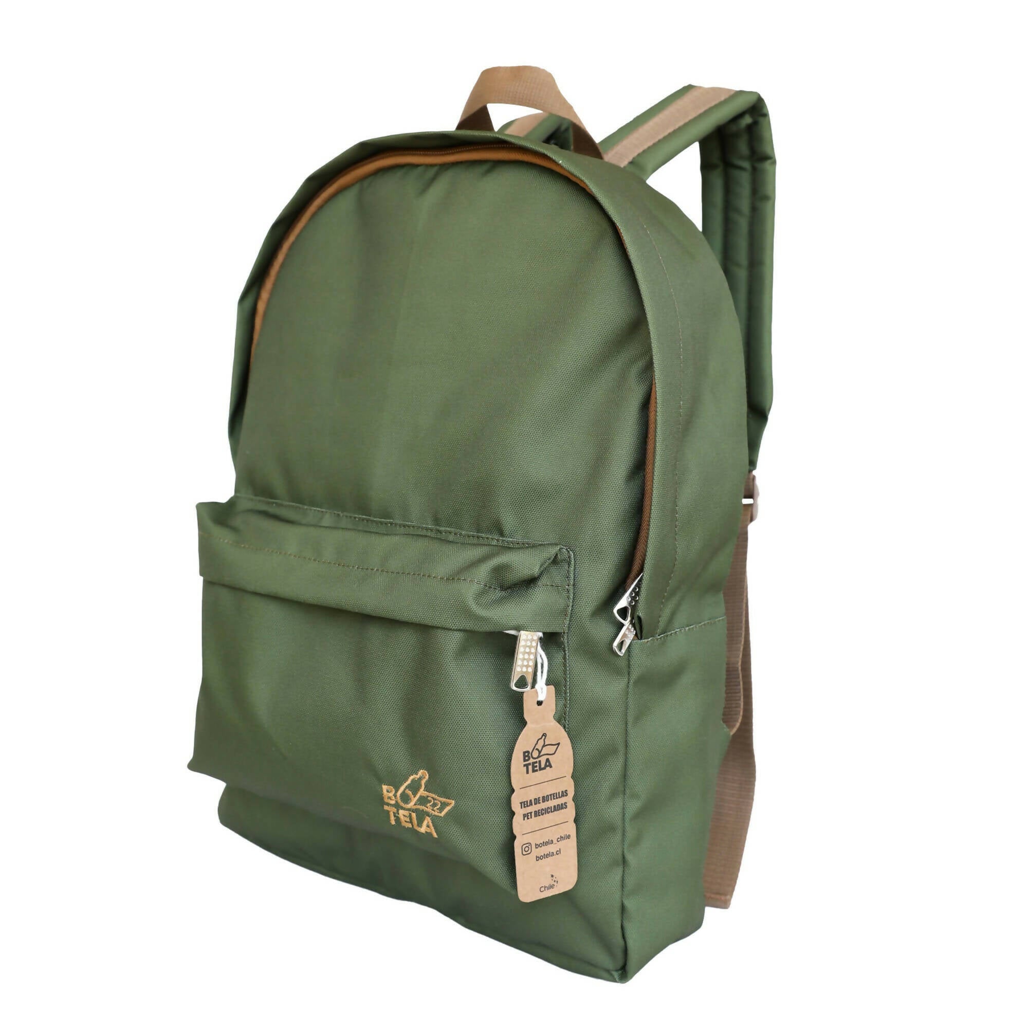 Mochila clásica escolar sustentable – Creado en Chile