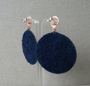 AROS COBRE SALMÓN AZUL 4 LUNAS AZUL MARINO