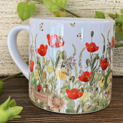 Taza de café Amapolas 150cc