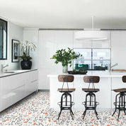 Baldosa Terrazo Blanca