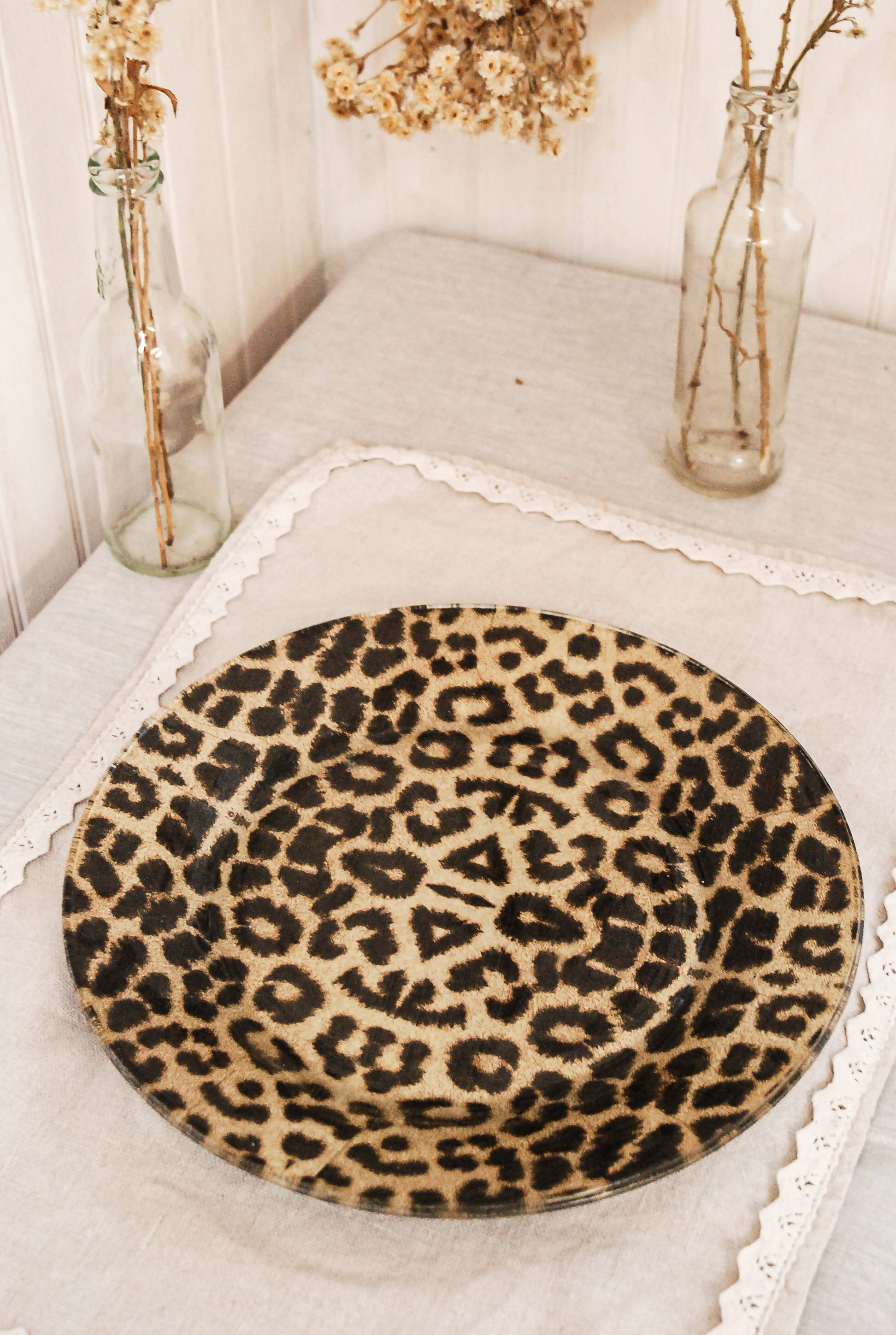 Plato fondo Print redondo