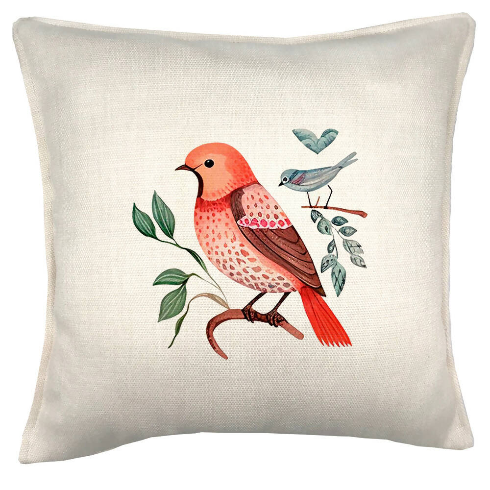 Cojín Zorzal Rojo - 45 x 45