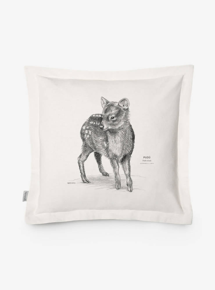 FUNDA COJÍN PUDÚ - Creado en Chile