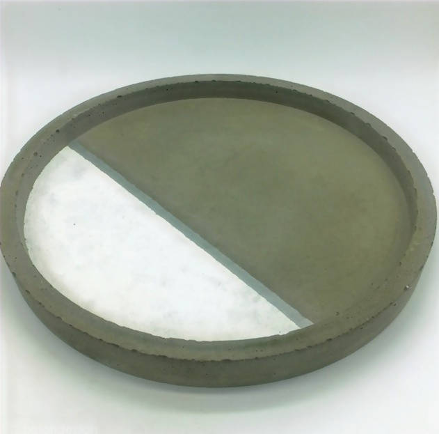 BANDEJA DECORATIVA DE HORMIGON, COLECCIÓN BRANN